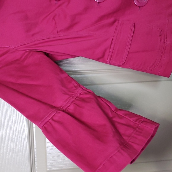 Sonoma life + style petite orchid hot pink boho blazer jacket size small petite - Picture 2 of 5